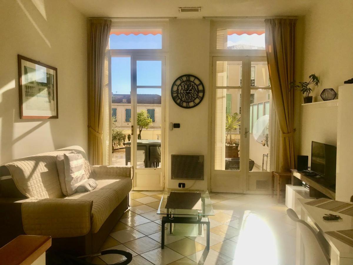 Appartement Terrasse Dans Palace Belle Epoque Ментона Экстерьер фото